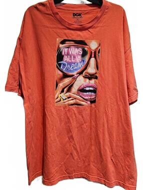 DGK Dreamer coral t shirt size 2XL
